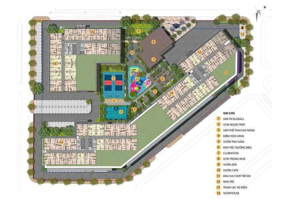 Mặt Bằng An Zen Residences Hải Phòng